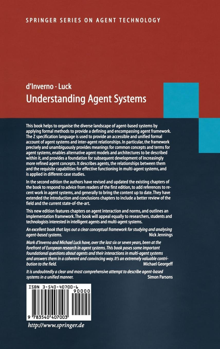 Rückseitencover Understanding Agent Systems