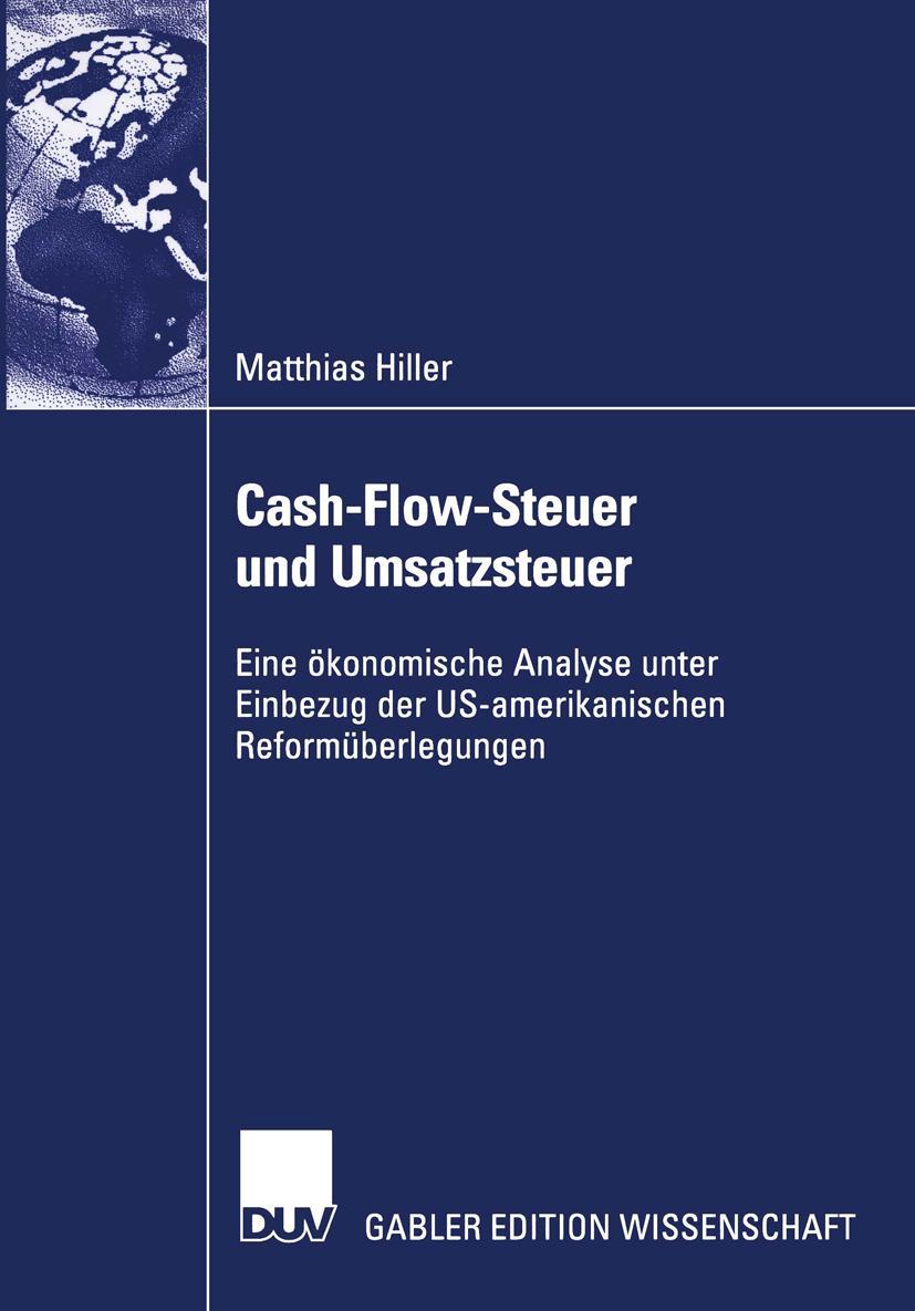 Vorderes Coverbild Cash-Flow-Steuer und Umsatzsteuer