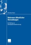 Vorderes Coverbild Reformen öffentlicher Verwaltungen