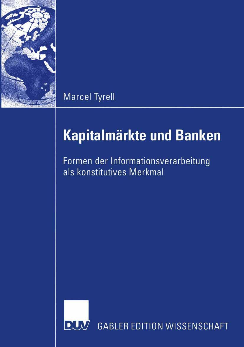 Vorderes Coverbild Kapitalmärkte und Banken