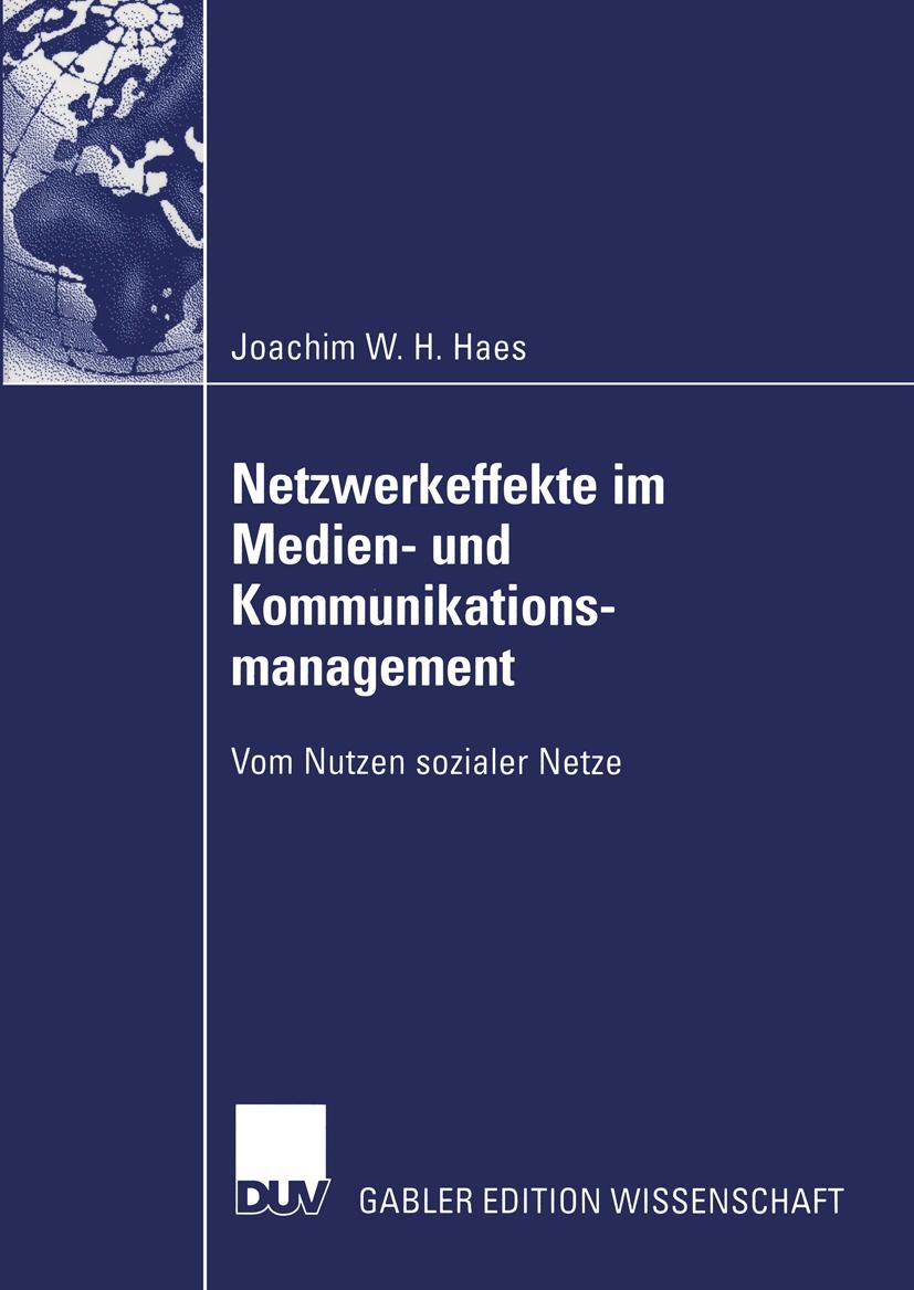 Vorderes Coverbild Netzwerkeffekte im Medien- und Kommunikationsmanagement
