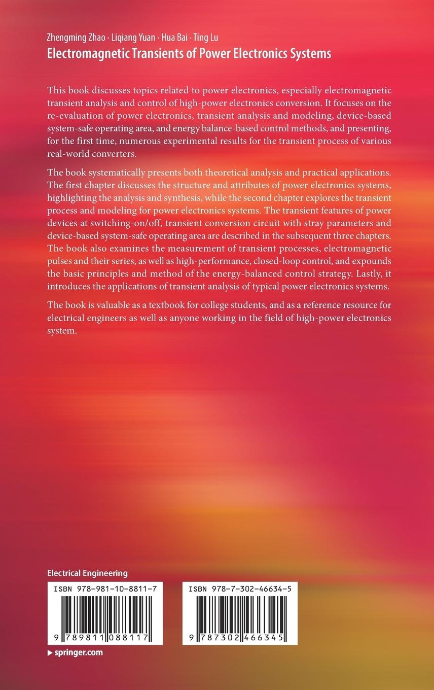 Rückseitencover Electromagnetic Transients of Power Electronics Systems