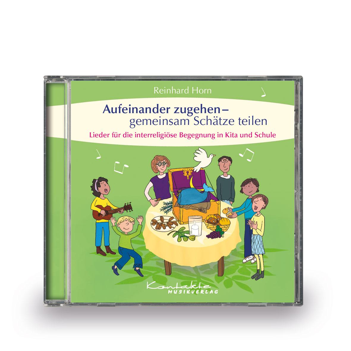 Vorderes Coverbild Aufeinander zugehen - gemeinsam Schätze teilen