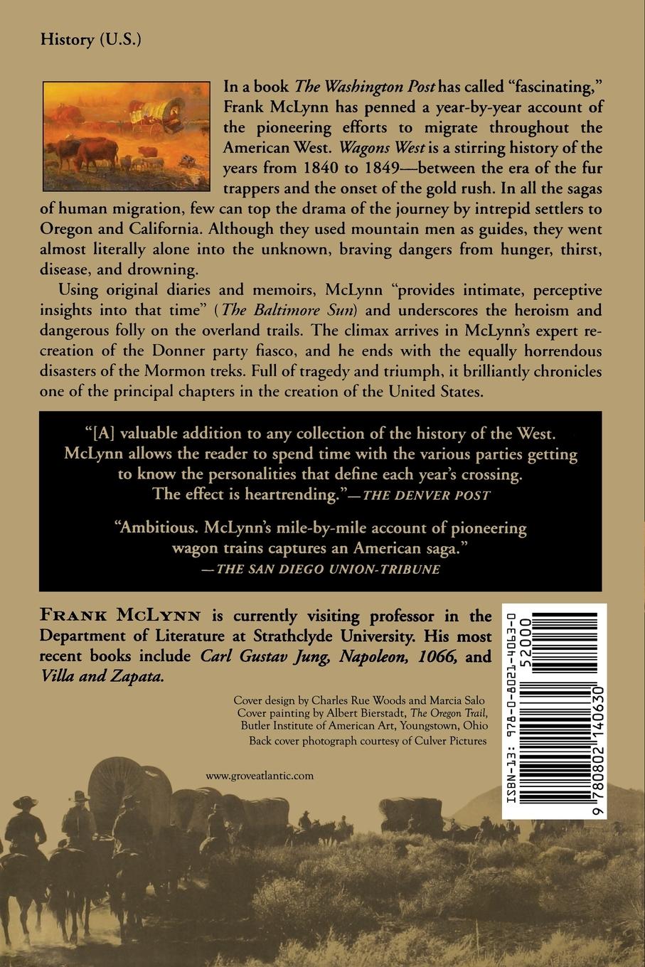 Rückseitencover Wagons West