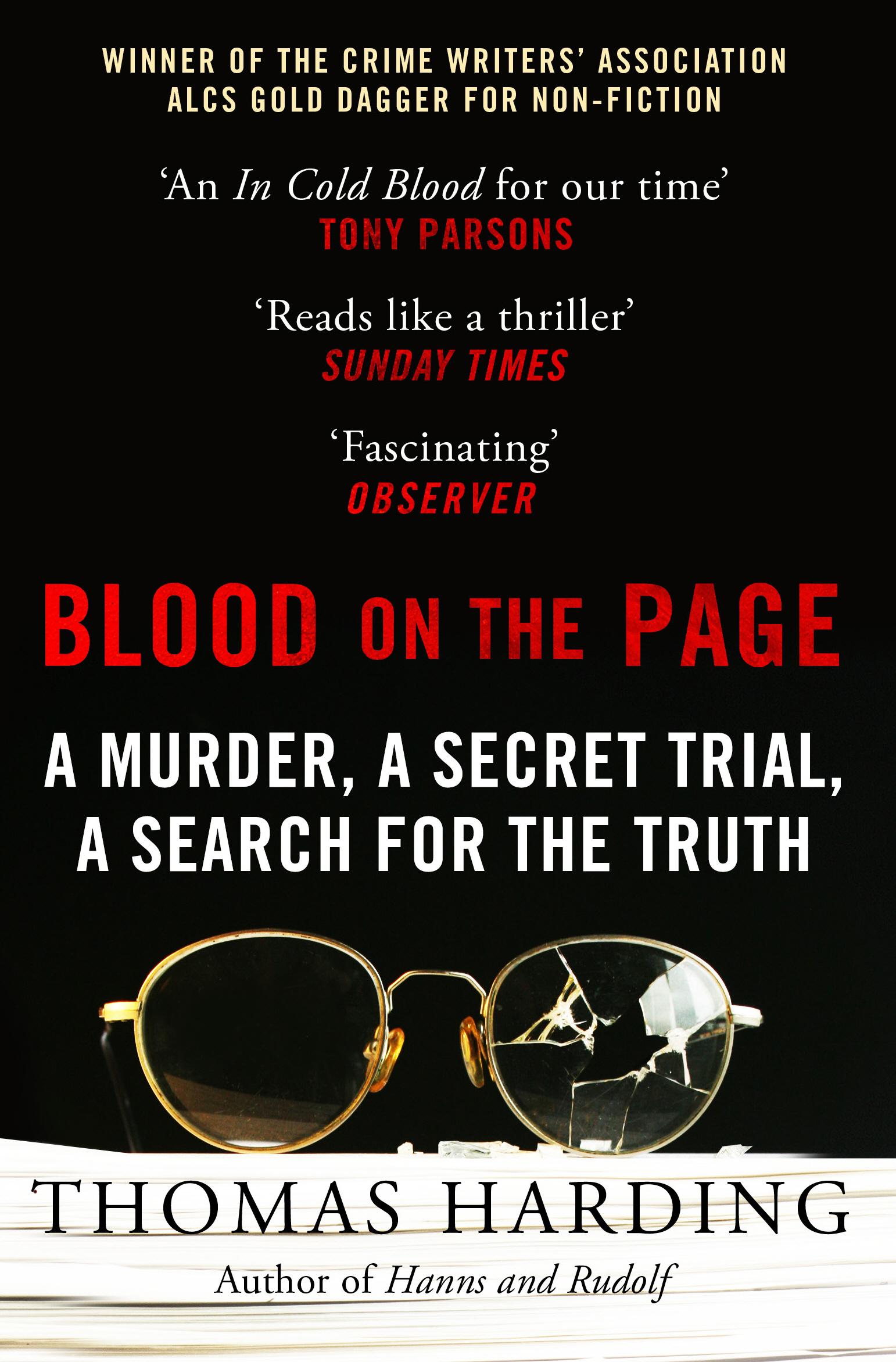 Vorderes Coverbild Blood on the Page