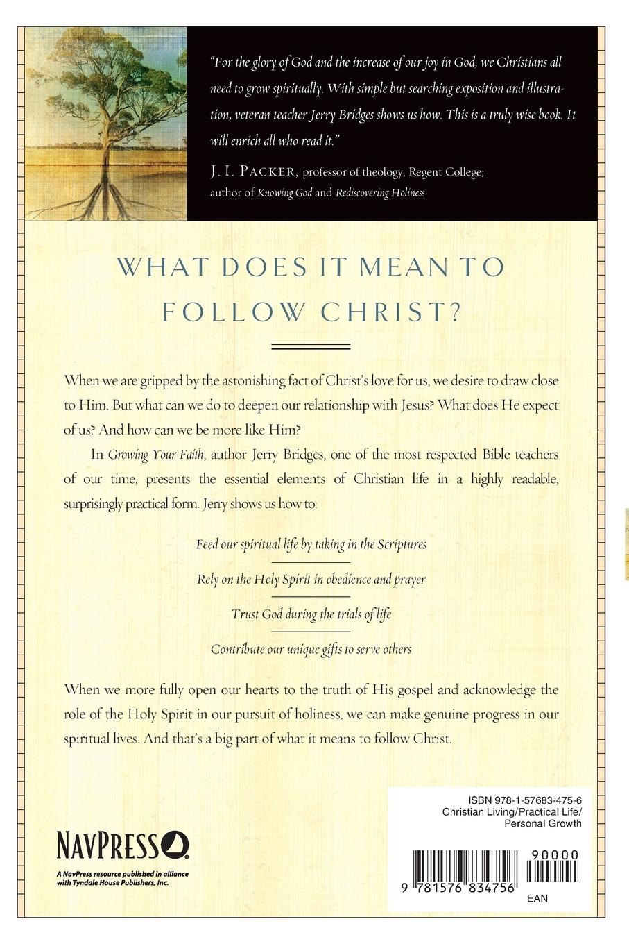 Rückseitencover Growing Your Faith