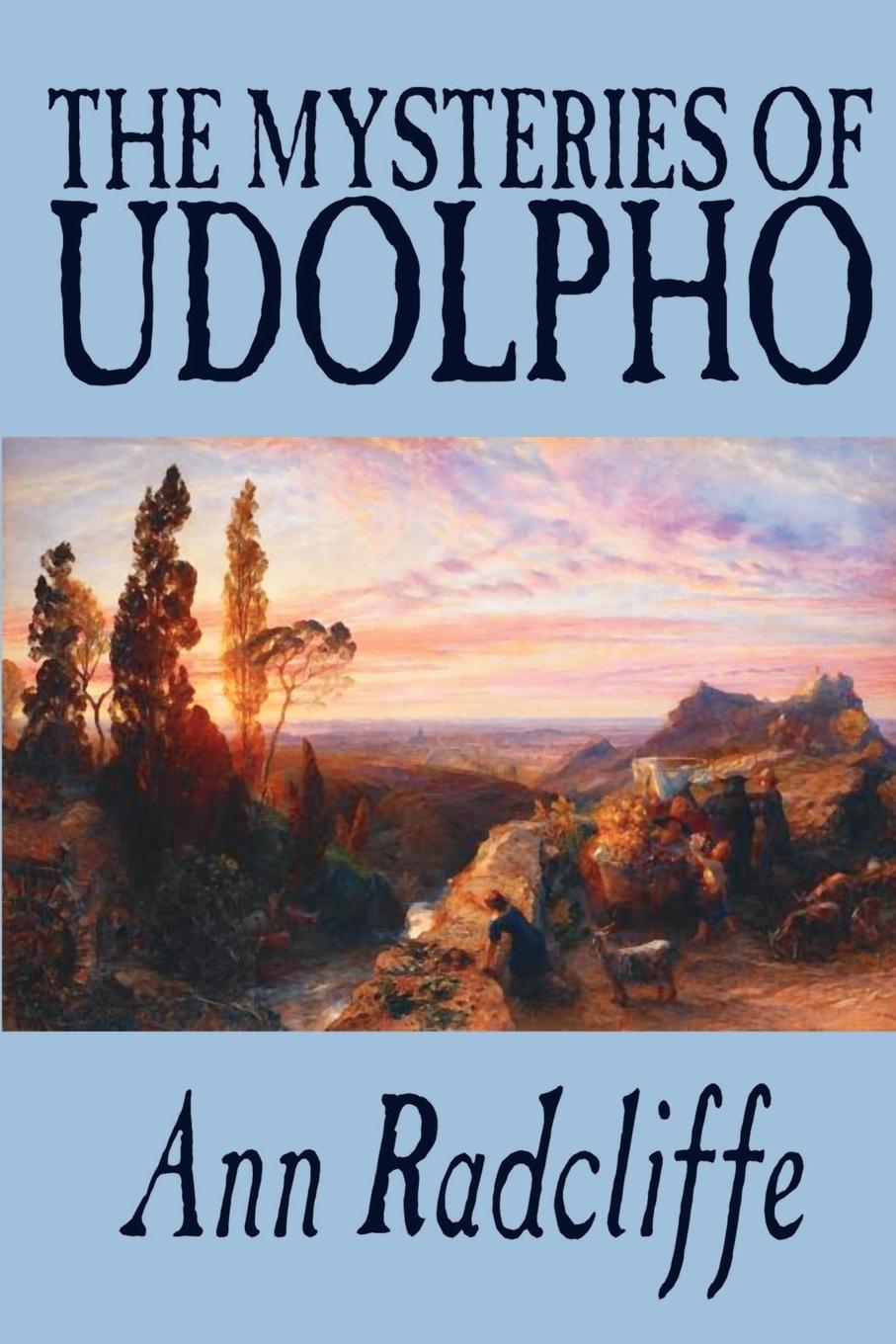Vorderes Coverbild The Mysteries of Udolpho by Ann Radcliffe, Fiction, Classics, Horror