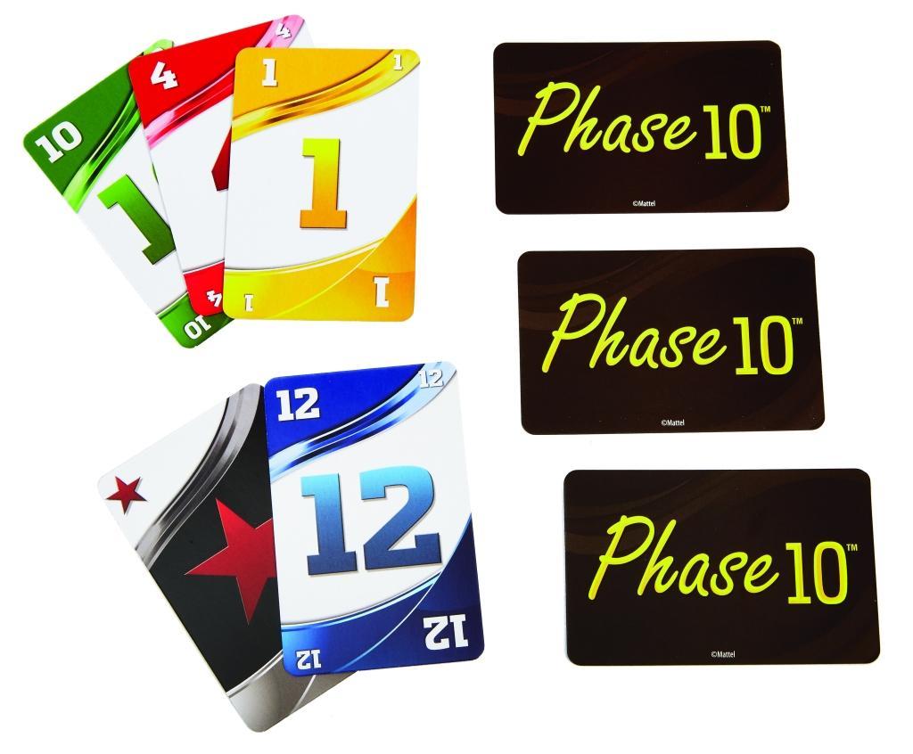 Beispielinhalt (Bild) Phase 10 Basis Kartenspiel
