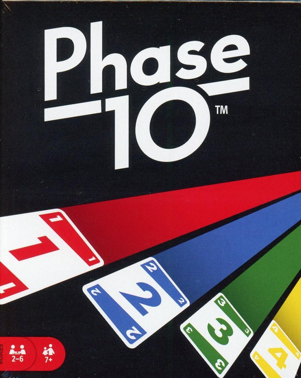 Vorderes Coverbild Phase 10 Basis Kartenspiel
