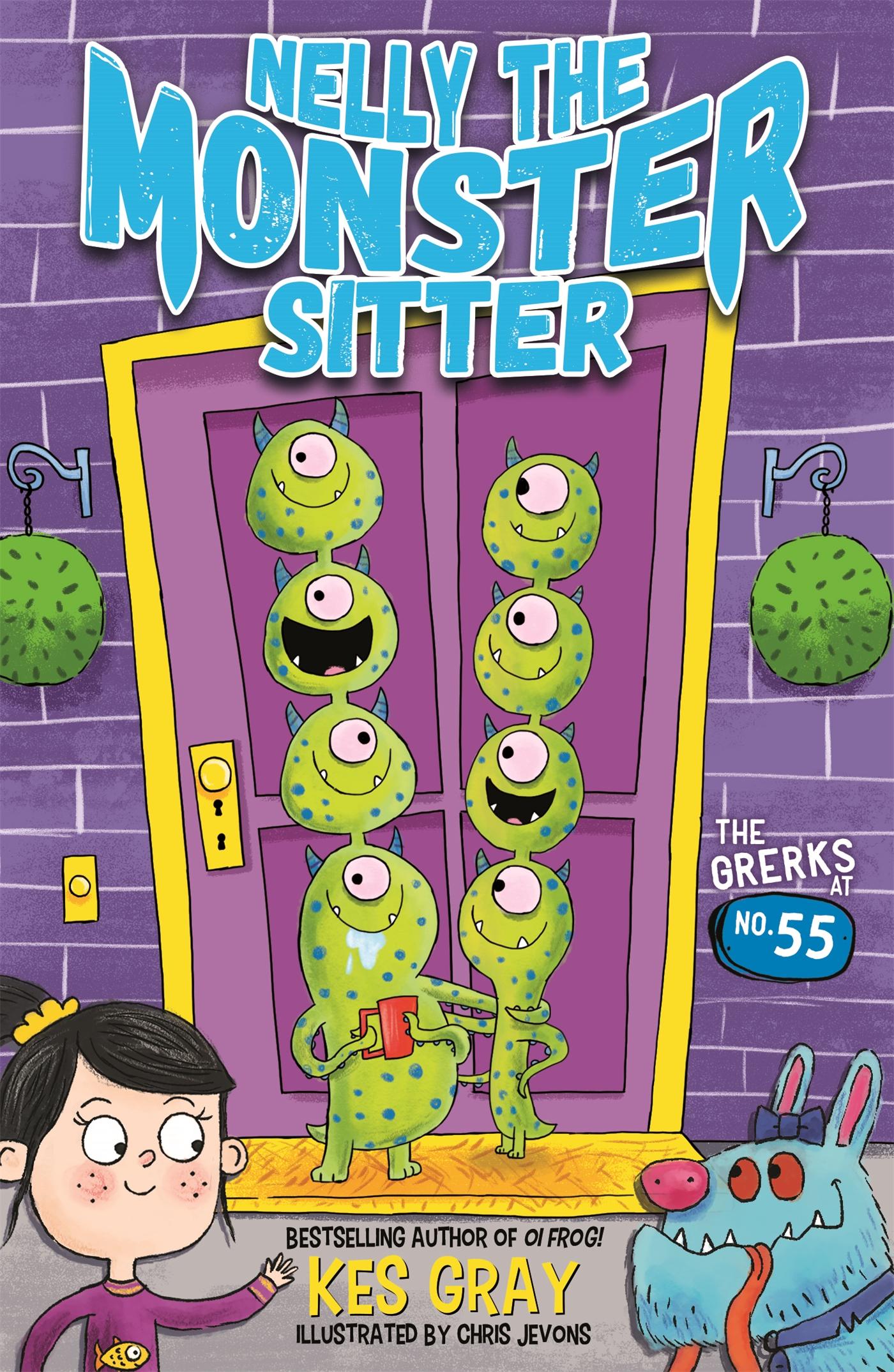 Vorderes Coverbild Nelly the Monster Sitter: The Grerks at No. 55