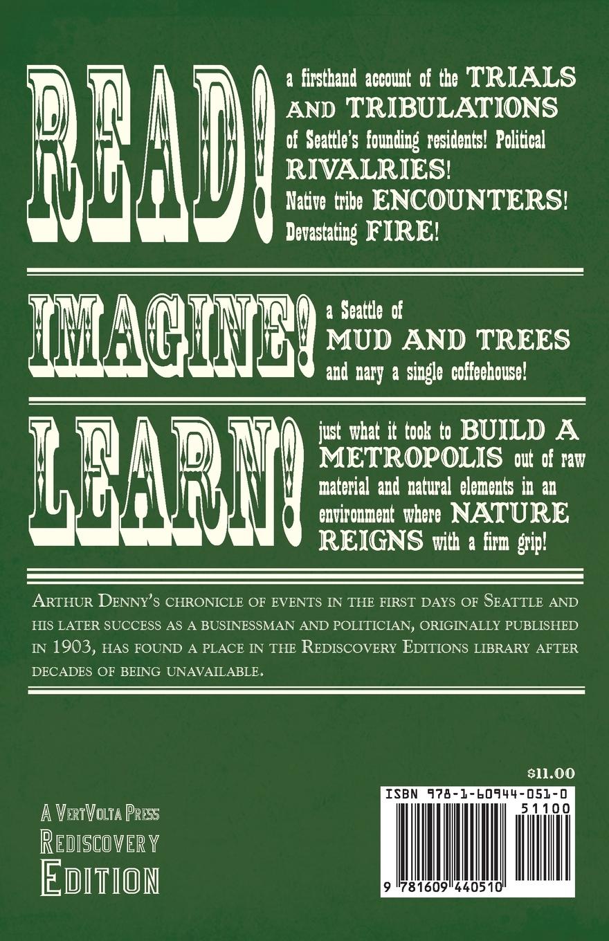 Rückseitencover Pioneer Days on Puget Sound