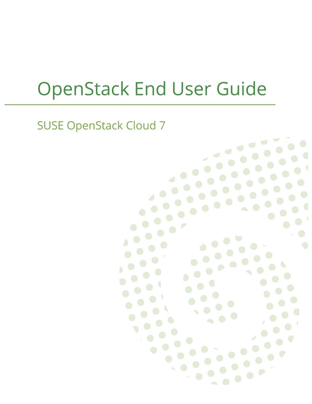 Vorderes Coverbild SUSE OpenStack Cloud 7