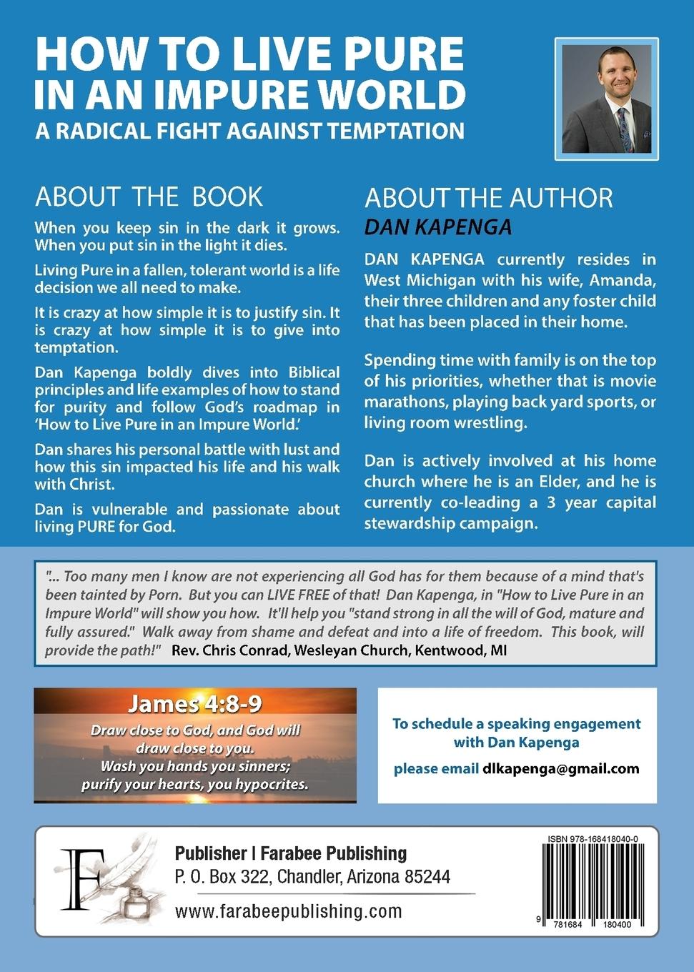 Rückseitencover How To Live Pure In An Impure World