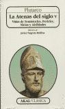 Vorderes Coverbild La Atenas del siglo V : vidas de Tesmitocles, Pericles, Nicias y Alcibiandes