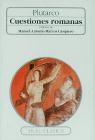 Vorderes Coverbild Cuestiones romanas