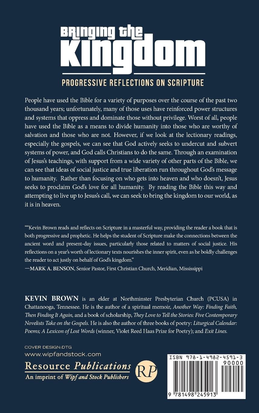 Rückseitencover Bringing the Kingdom