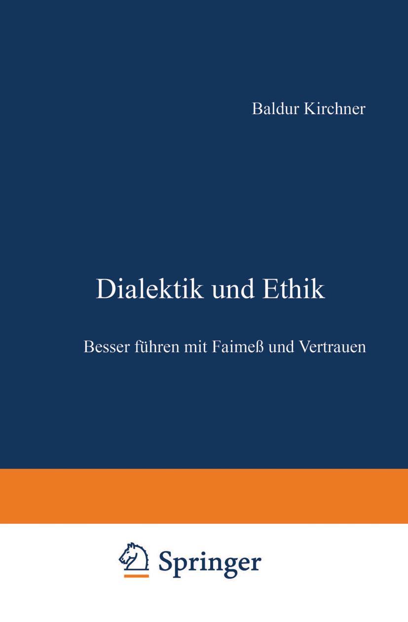 Vorderes Coverbild Dialektik und Ethik