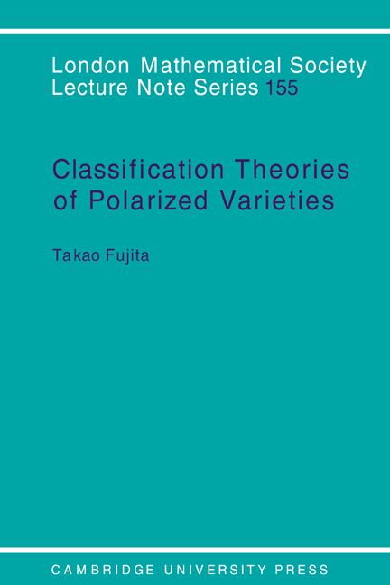 Vorderes Coverbild Classification Theory of Polarized Varieties
