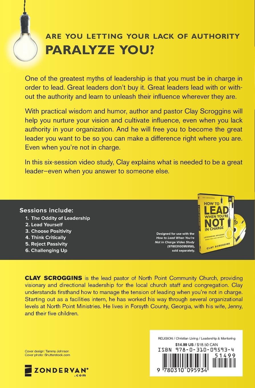 Rückseitencover How to Lead When You're Not in Charge Study Guide