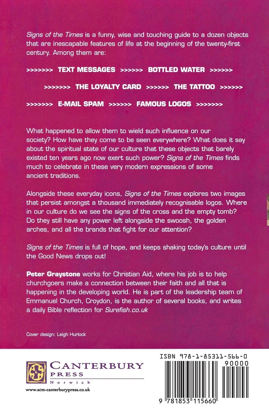 Rückseitencover Signs of the Times