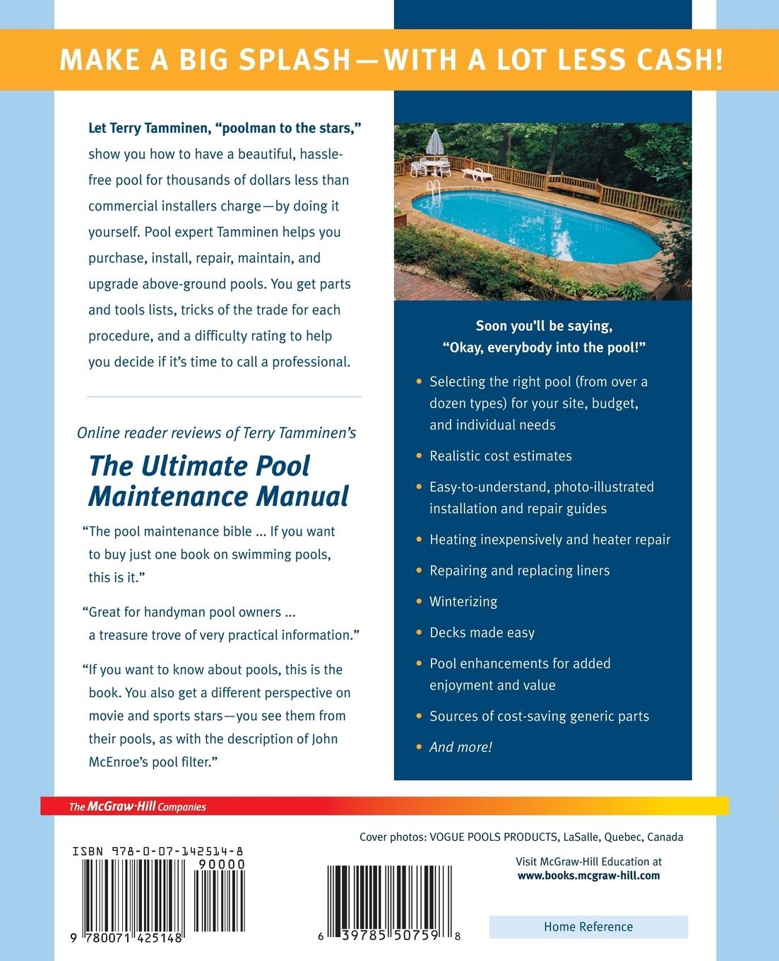 Rückseitencover The Ultimate Guide to Above-Ground Pools