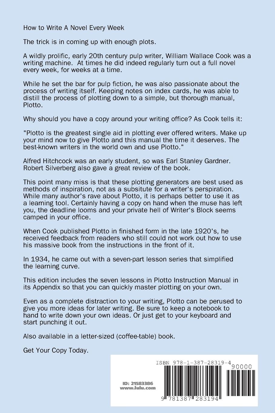 Rückseitencover The Complete Plotto