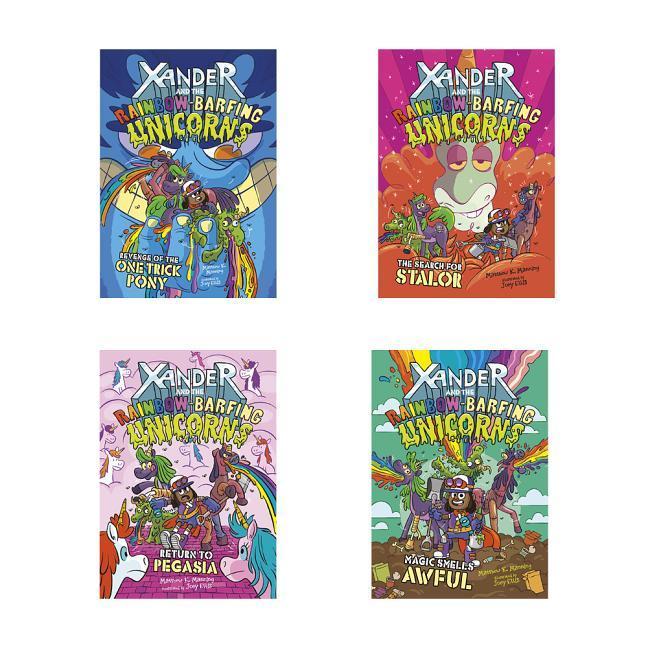 Vorderes Coverbild Xander and the Rainbow-Barfing Unicorns