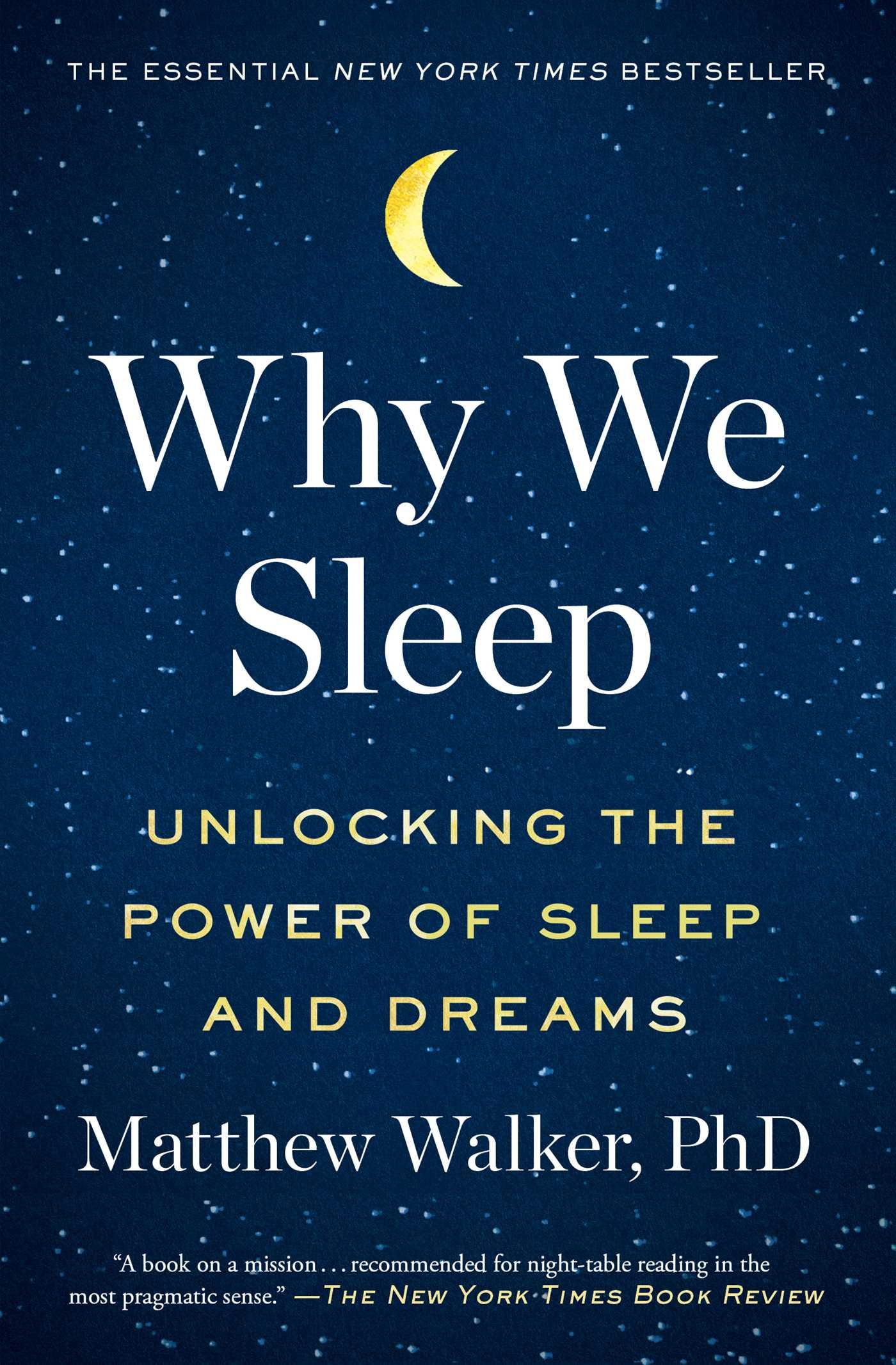 Vorderes Coverbild Why We Sleep