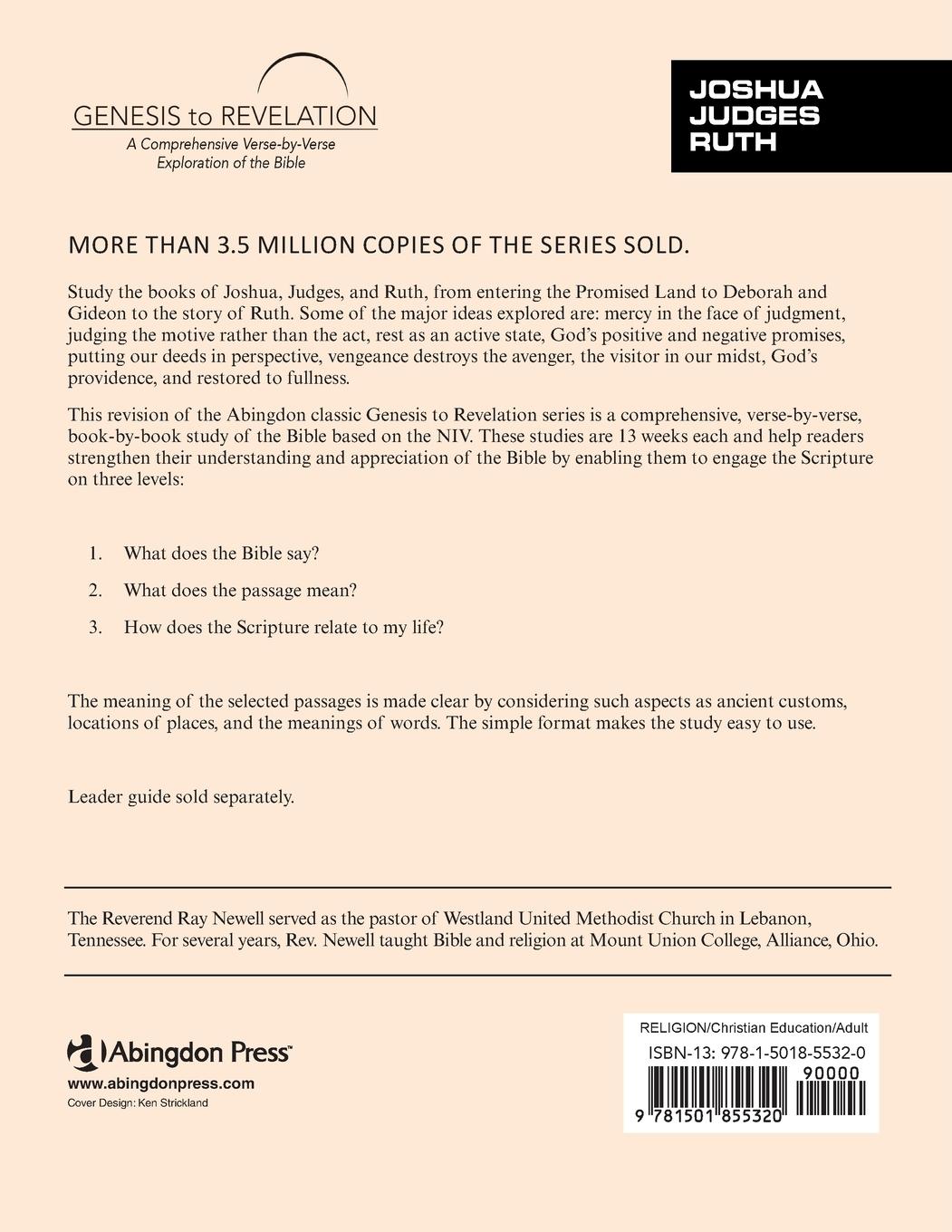 Rückseitencover Genesis to Revelation