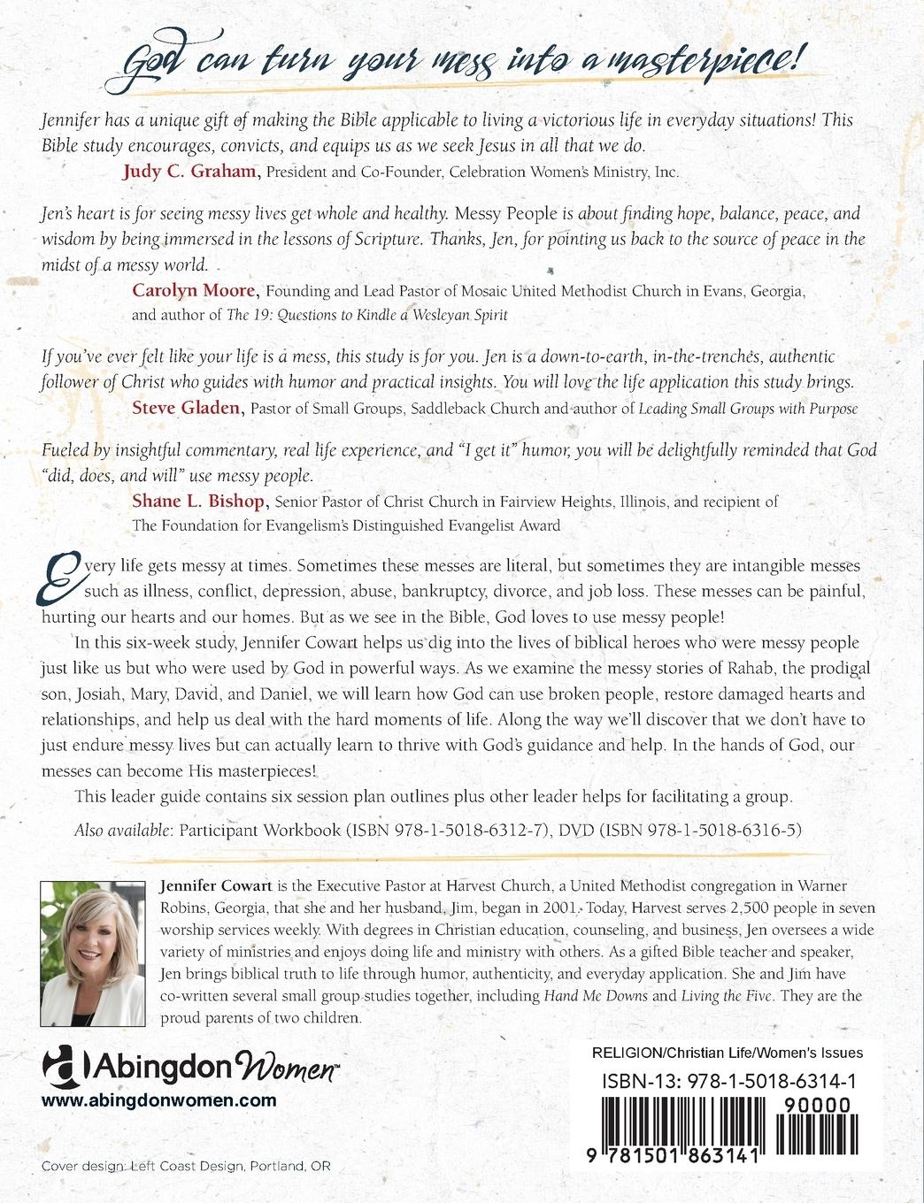 Rückseitencover Messy People - Women's Bible Study Leader Guide