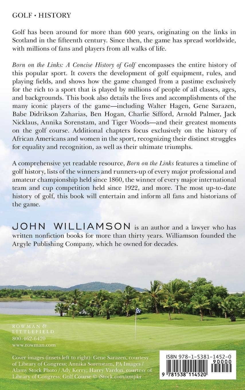 Rückseitencover Born on the Links