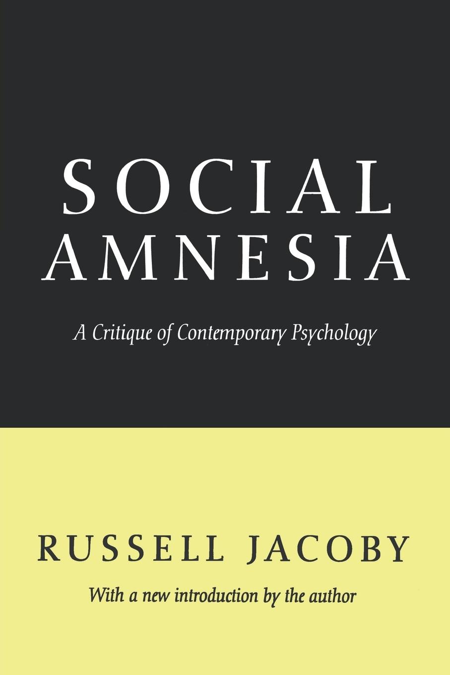 Vorderes Coverbild Social Amnesia