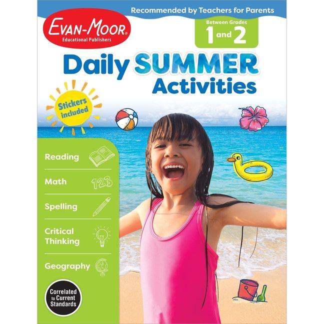 Vorderes Coverbild Daily Summer Activities Moving from 1st to 2nd Gr