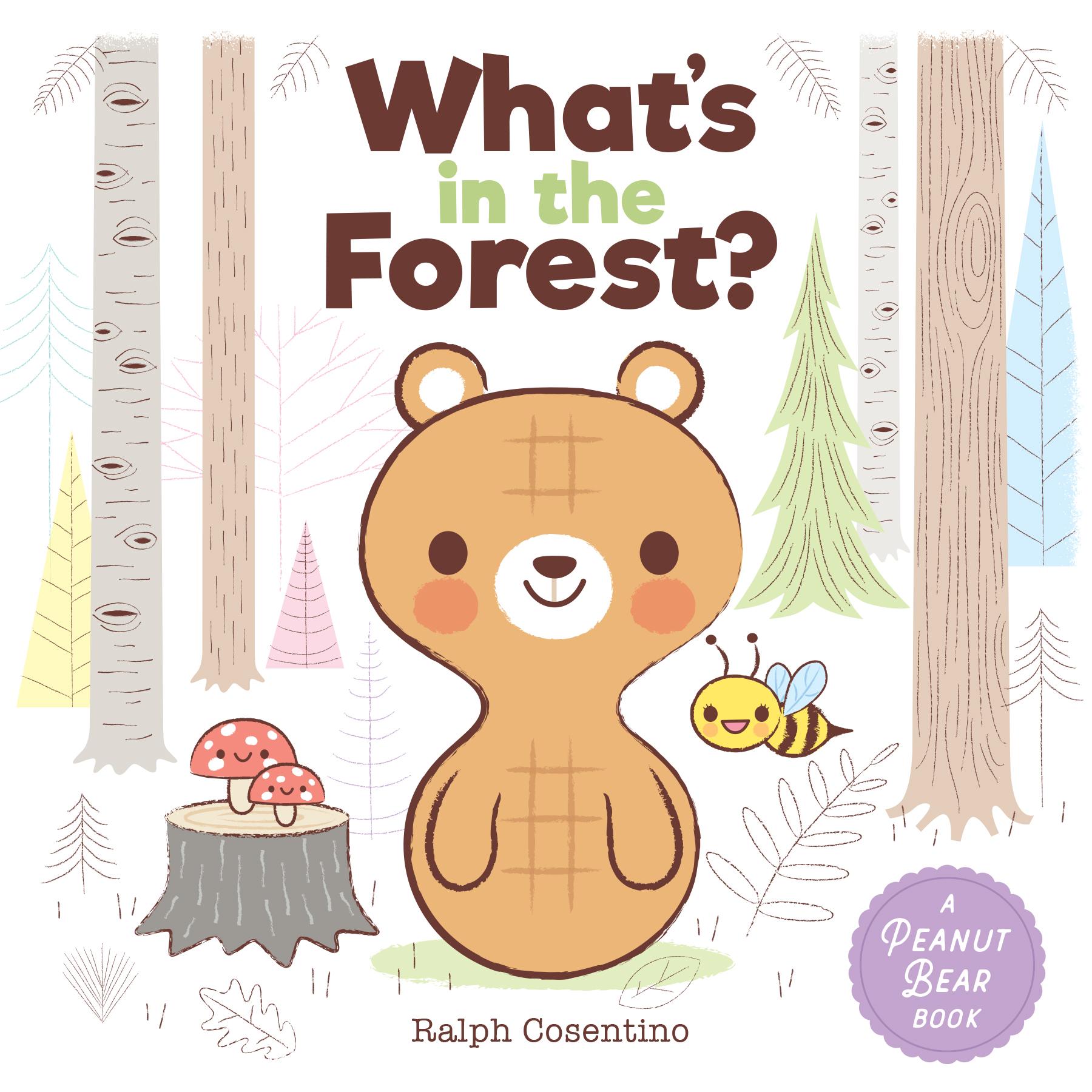 Vorderes Coverbild Peanut Bear: What's in the Forest?