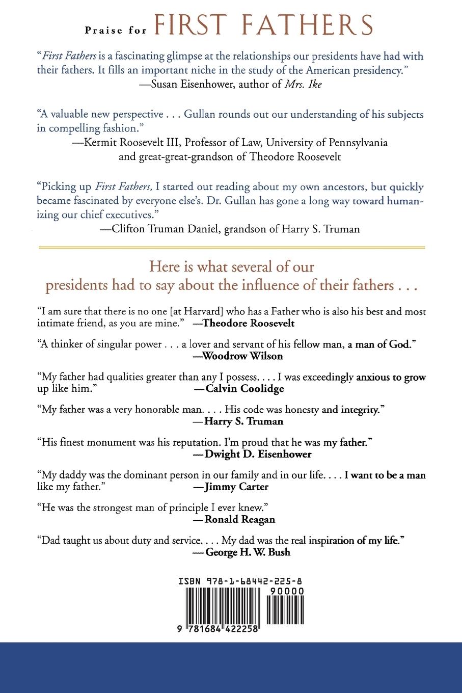 Rückseitencover First Fathers