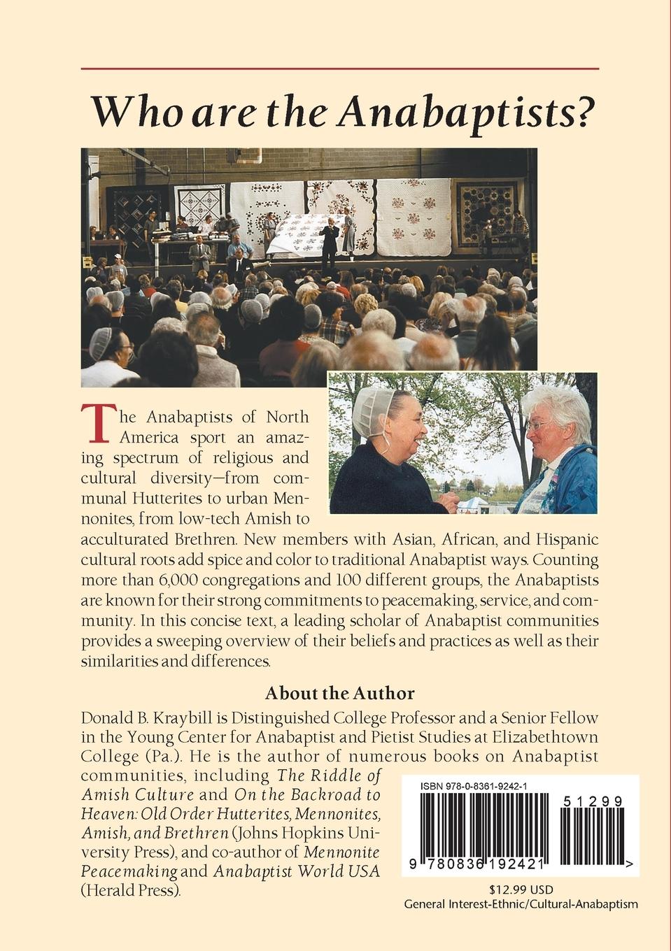 Rückseitencover Who Are the Anabaptists?