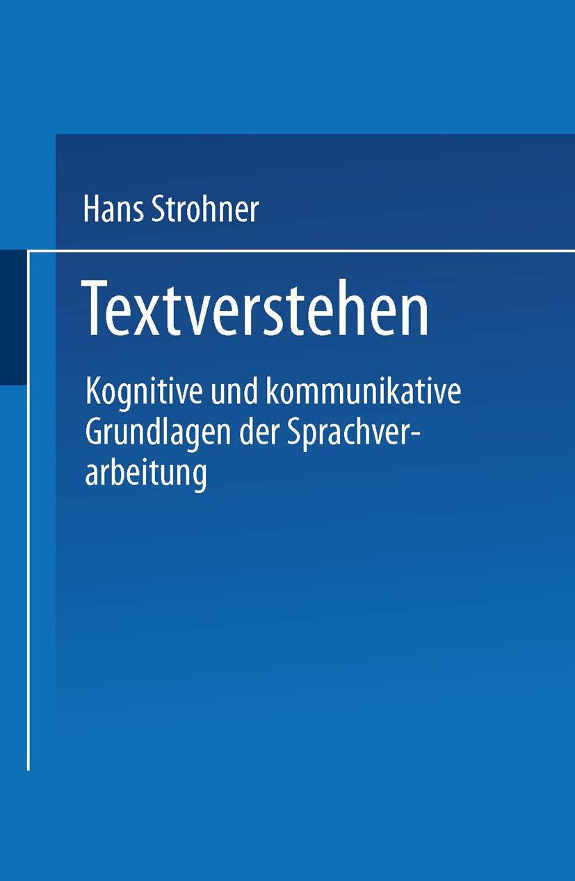 Vorderes Coverbild Textverstehen