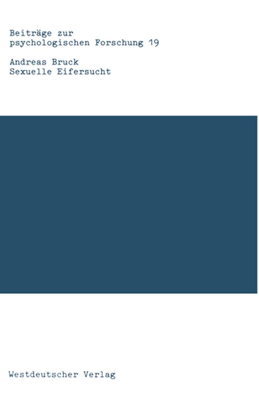 Vorderes Coverbild Sexuelle Eifersucht