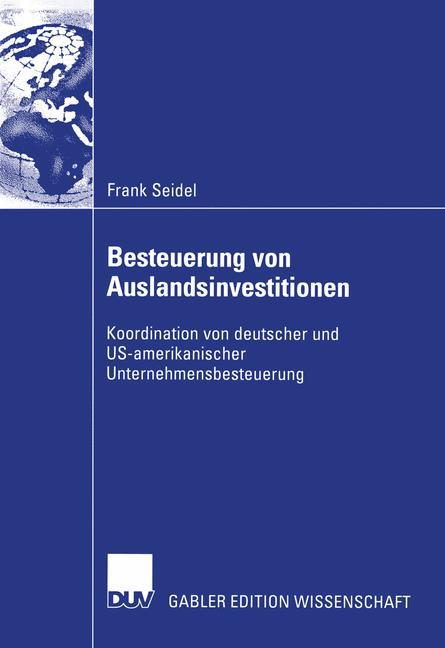 Vorderes Coverbild Besteuerung von Auslandsinvestitionen