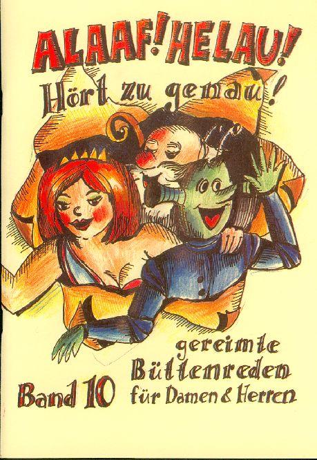 Vorderes Coverbild Alaaf! Helau! Hört zu genau! Band 10