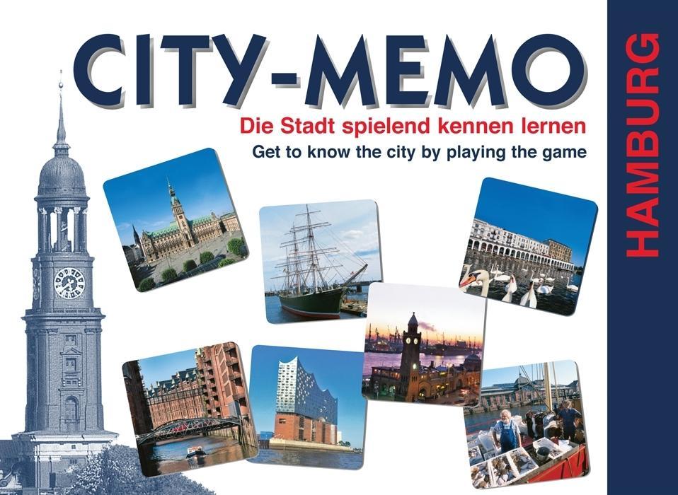 Vorderes Coverbild City-Memo. Das Hamburg Spiel