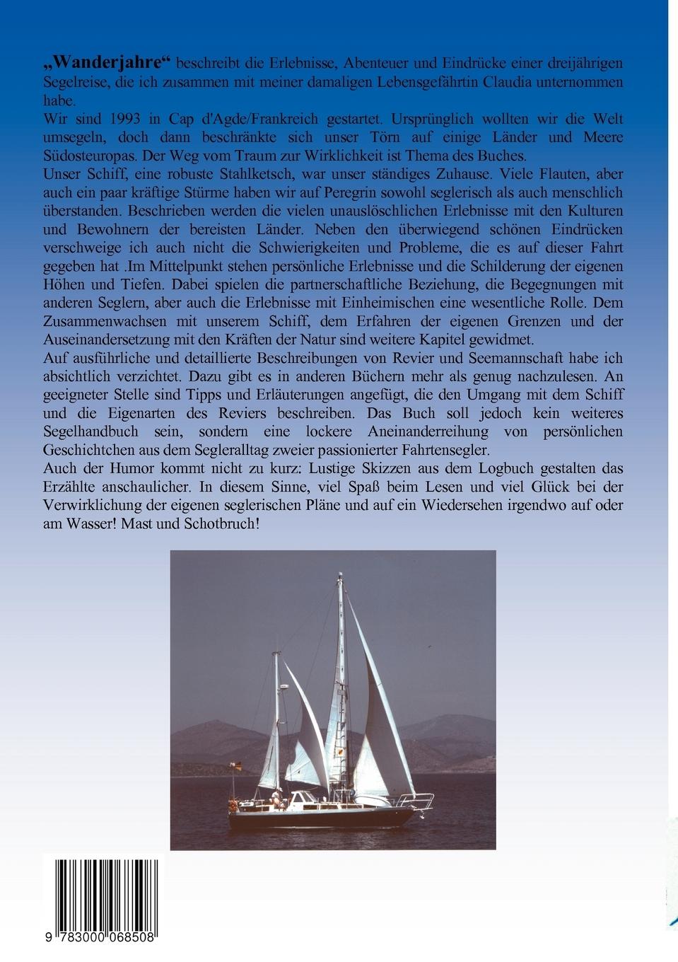 Rückseitencover Wanderjahre mit Peregrin
