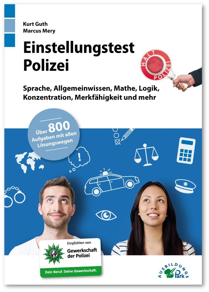 Vorderes Coverbild Einstellungstest Polizei