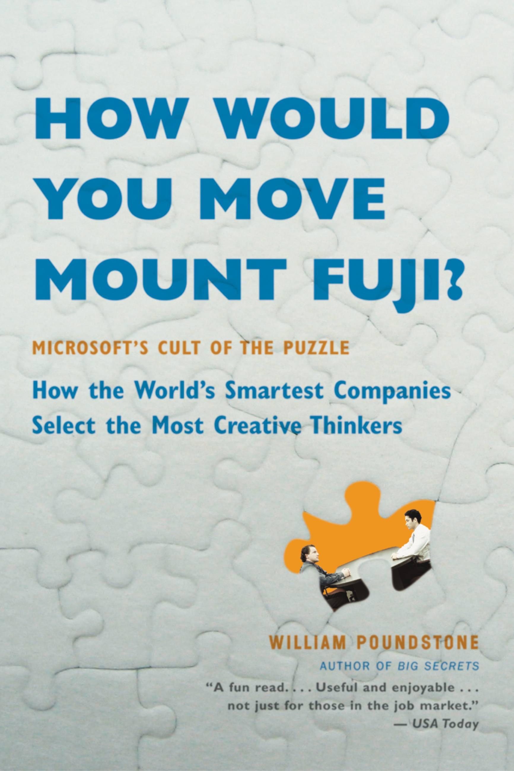 Vorderes Coverbild How Would You Move Mount Fuji?