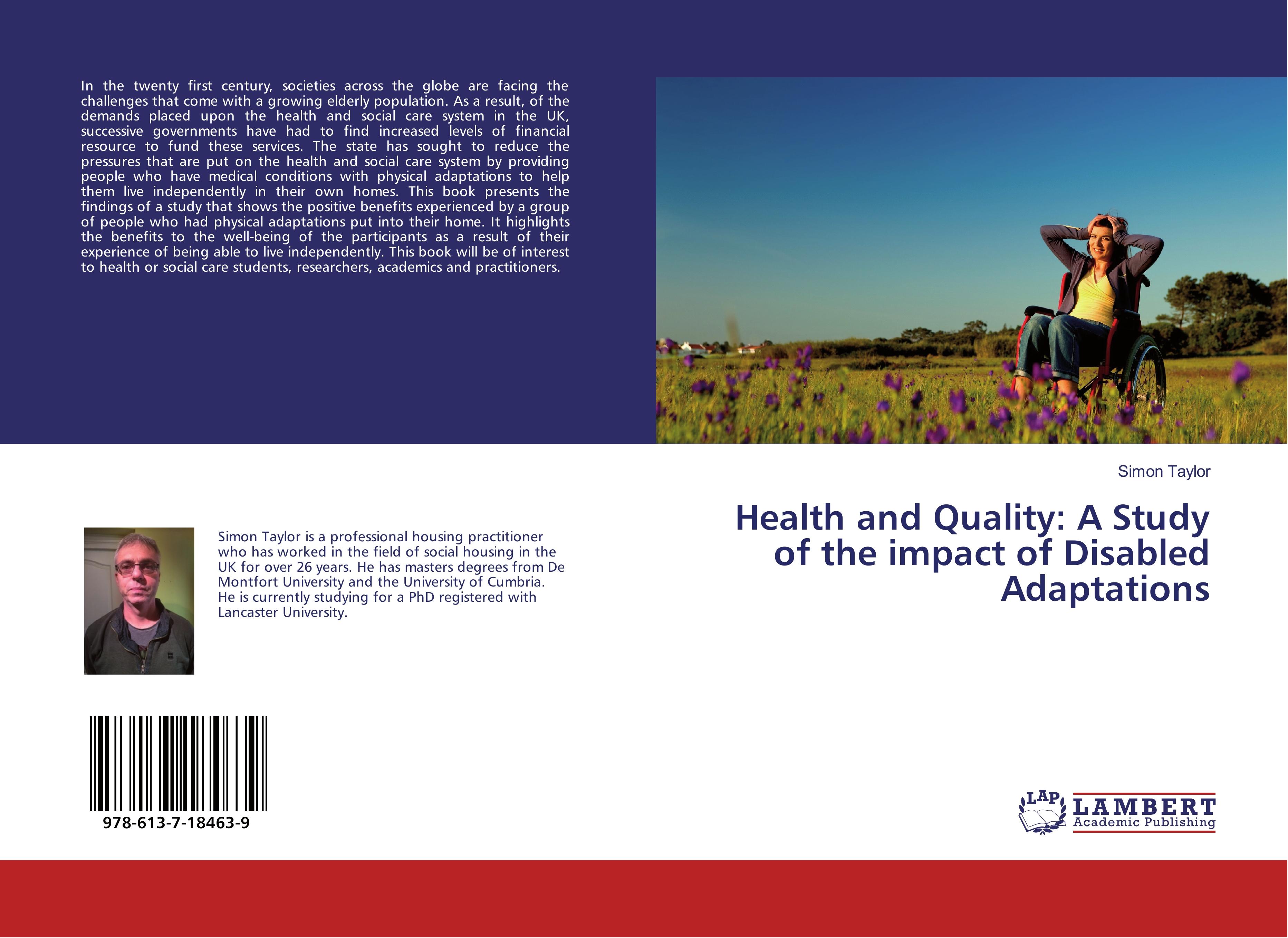 Vorderes Coverbild Health and Quality: A Study of the impact of Disabled Adaptations