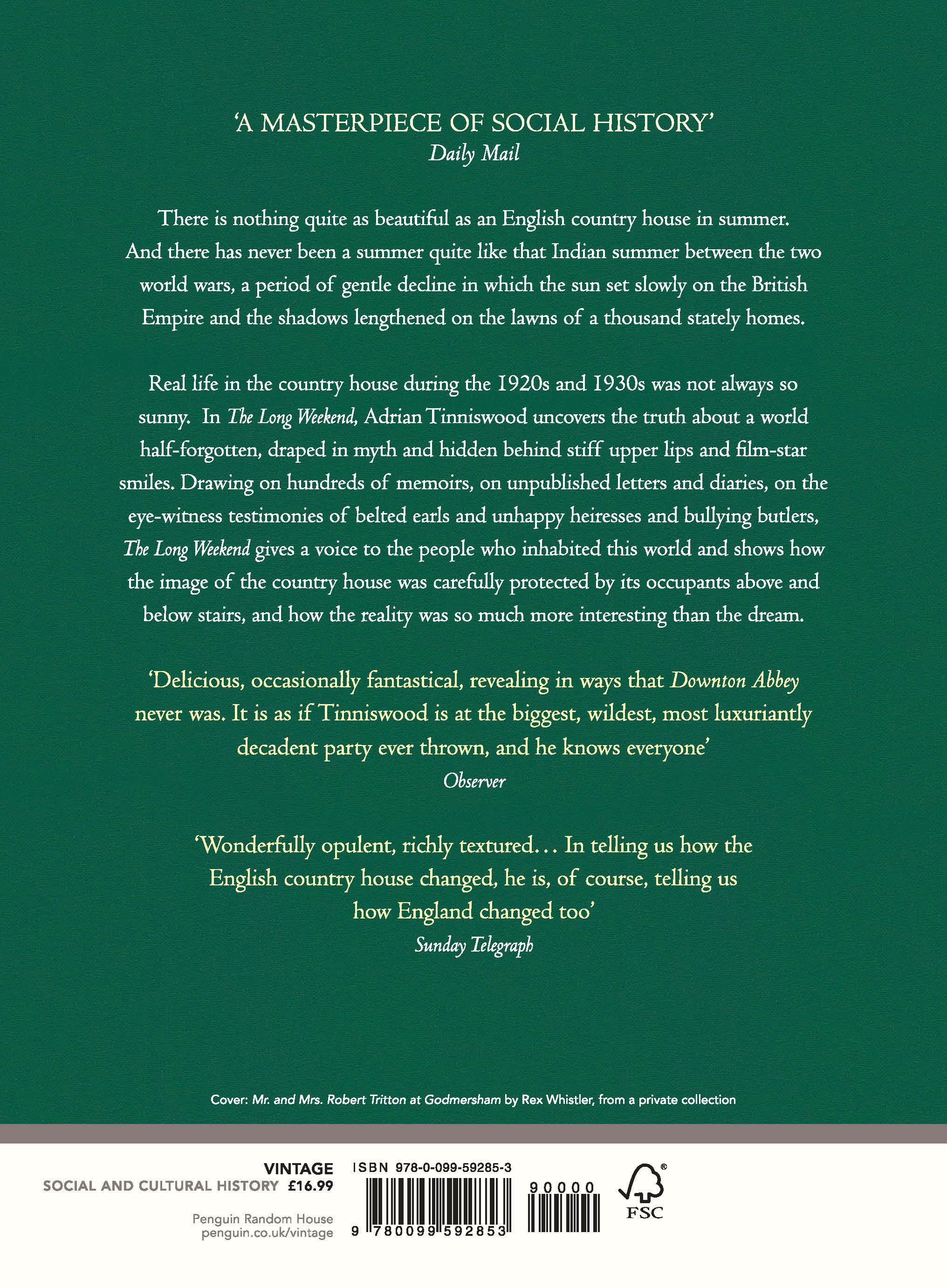 Rückseitencover The Long Weekend