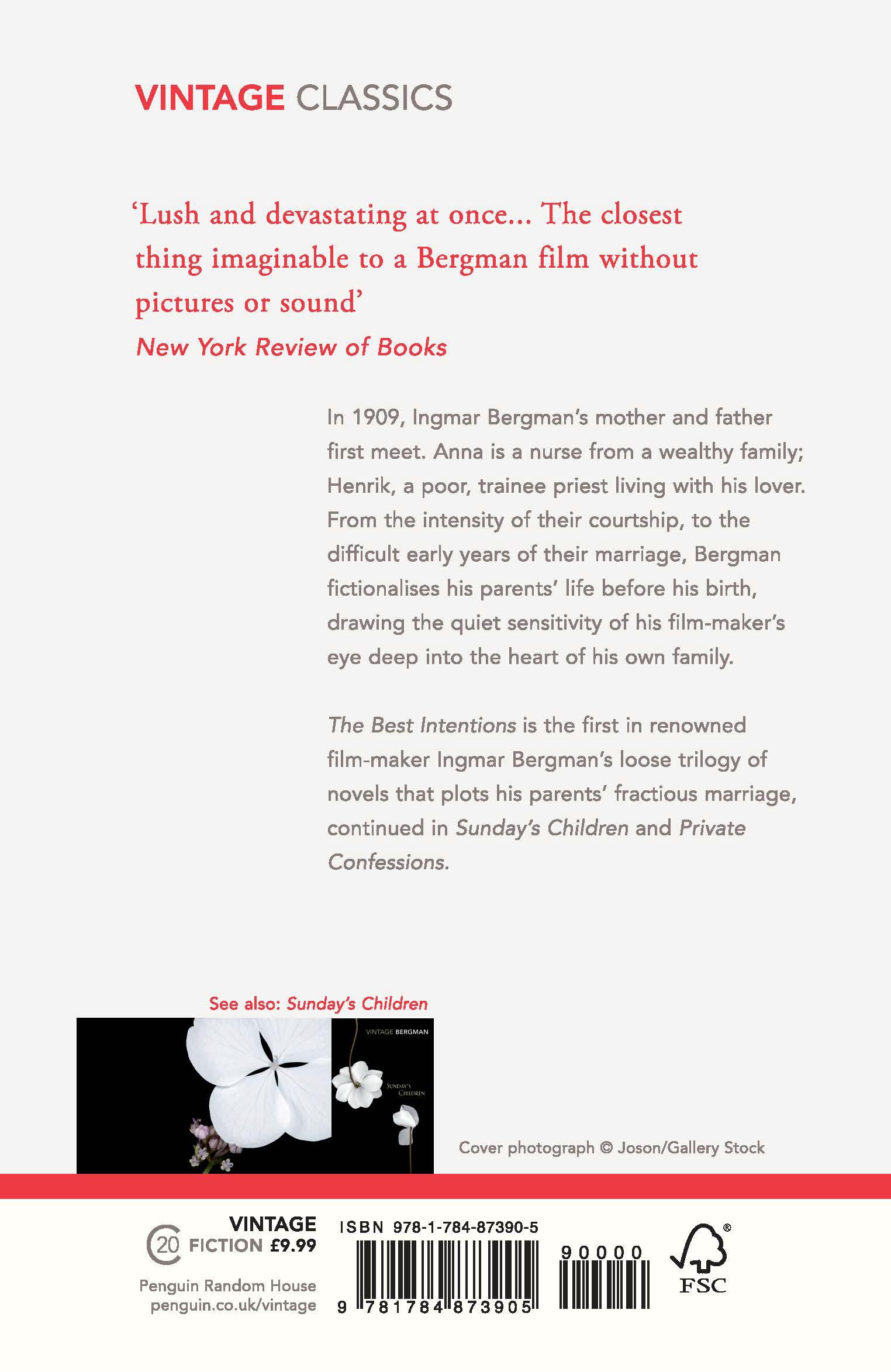 Rückseitencover The Best Intentions