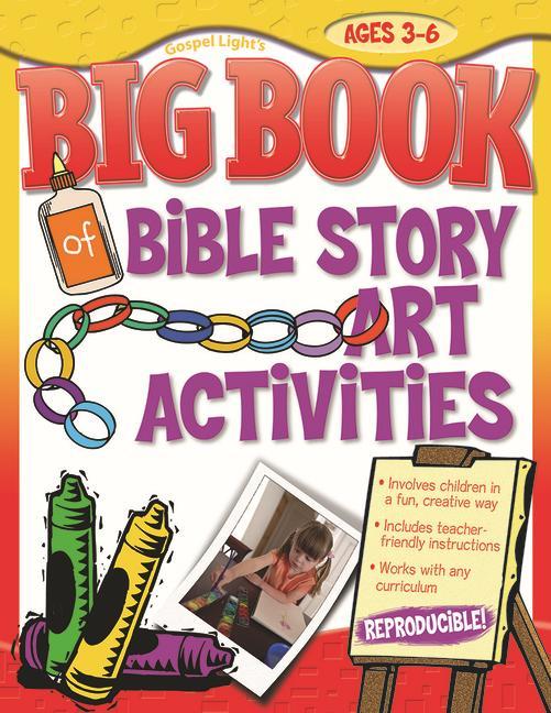 Vorderes Coverbild Big Book of Bible Story Art Activities