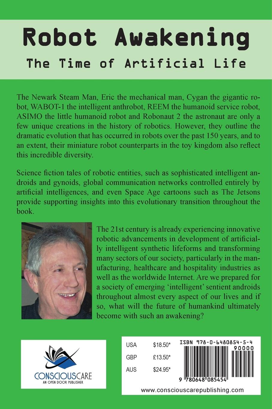 Rückseitencover Robot Awakening