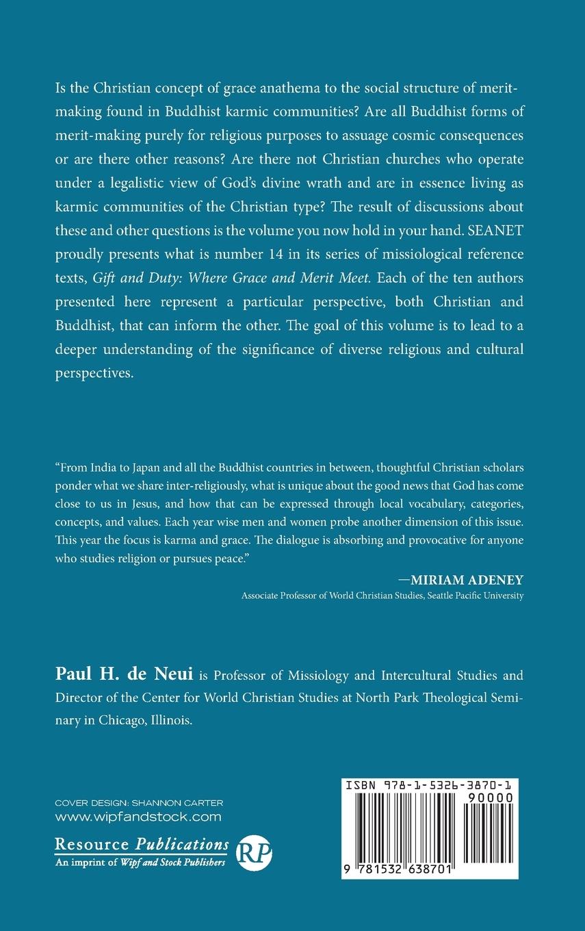 Rückseitencover Gift and Duty